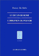 Déclin de Rome et la corruption pouvoir